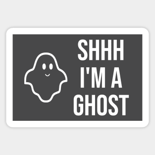 Shhh I'm a Ghost Sticker